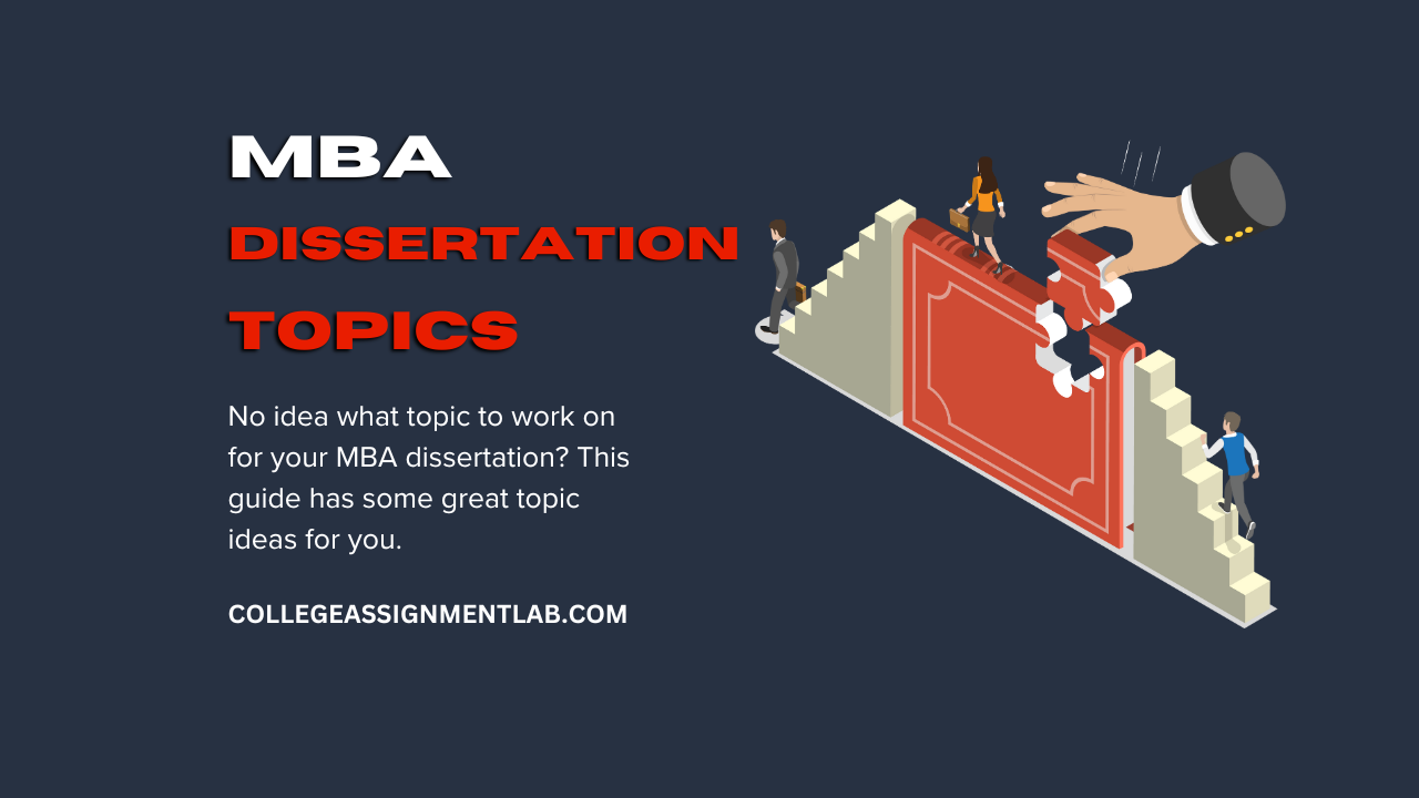 dissertation topics for mba general